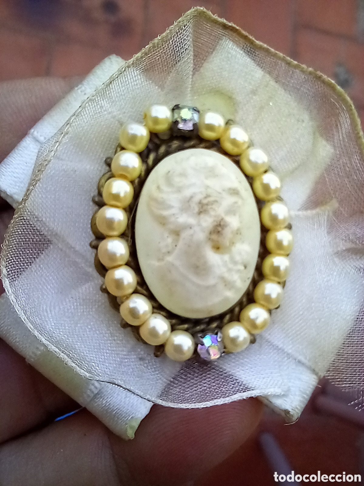 Antig&uuml;edades: CAMAFEO BROCHE O IMPERDIBLE - Foto 5