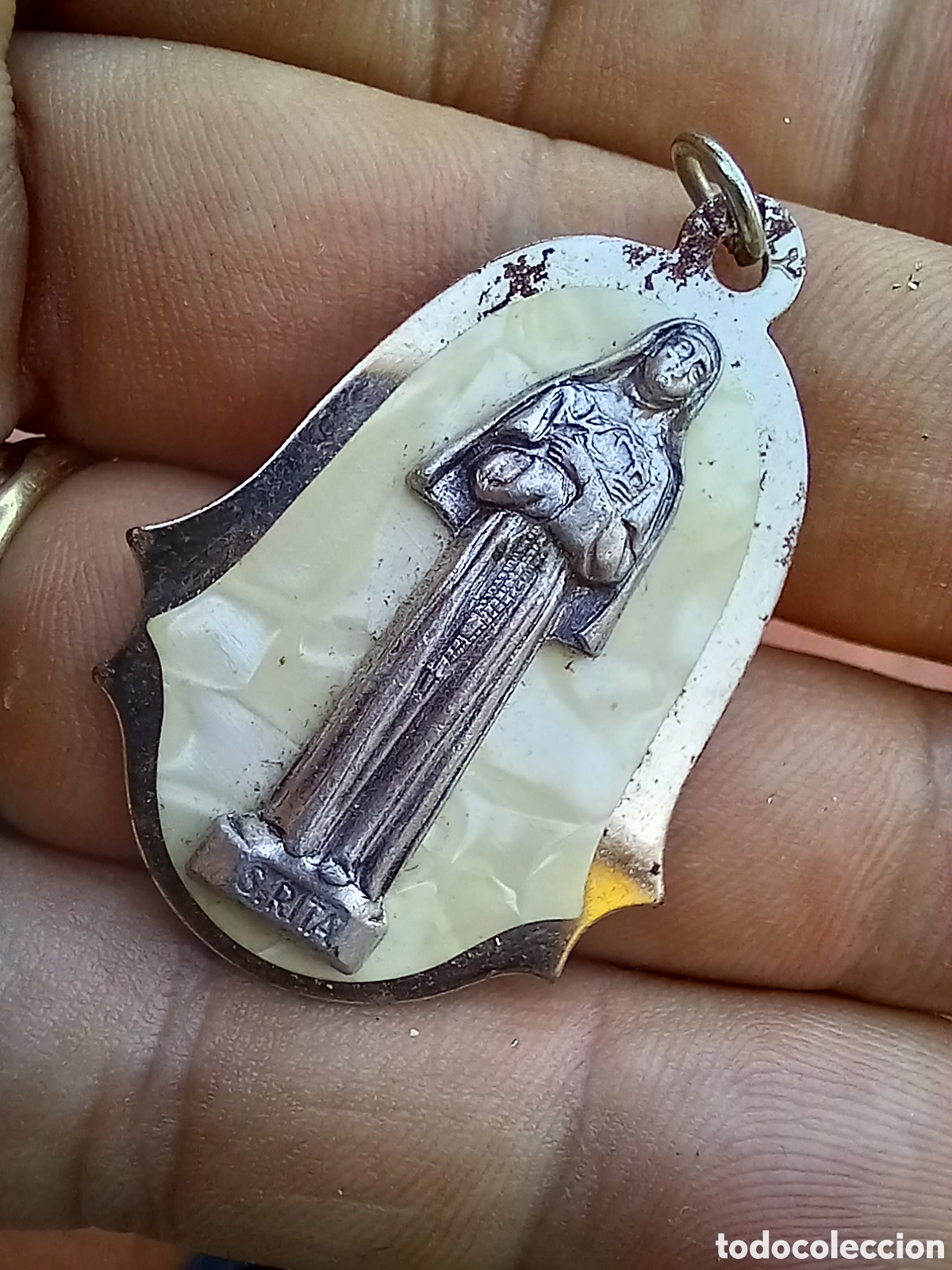 Antig&uuml;edades: COLGANTE RELIGIOSO - Foto 5