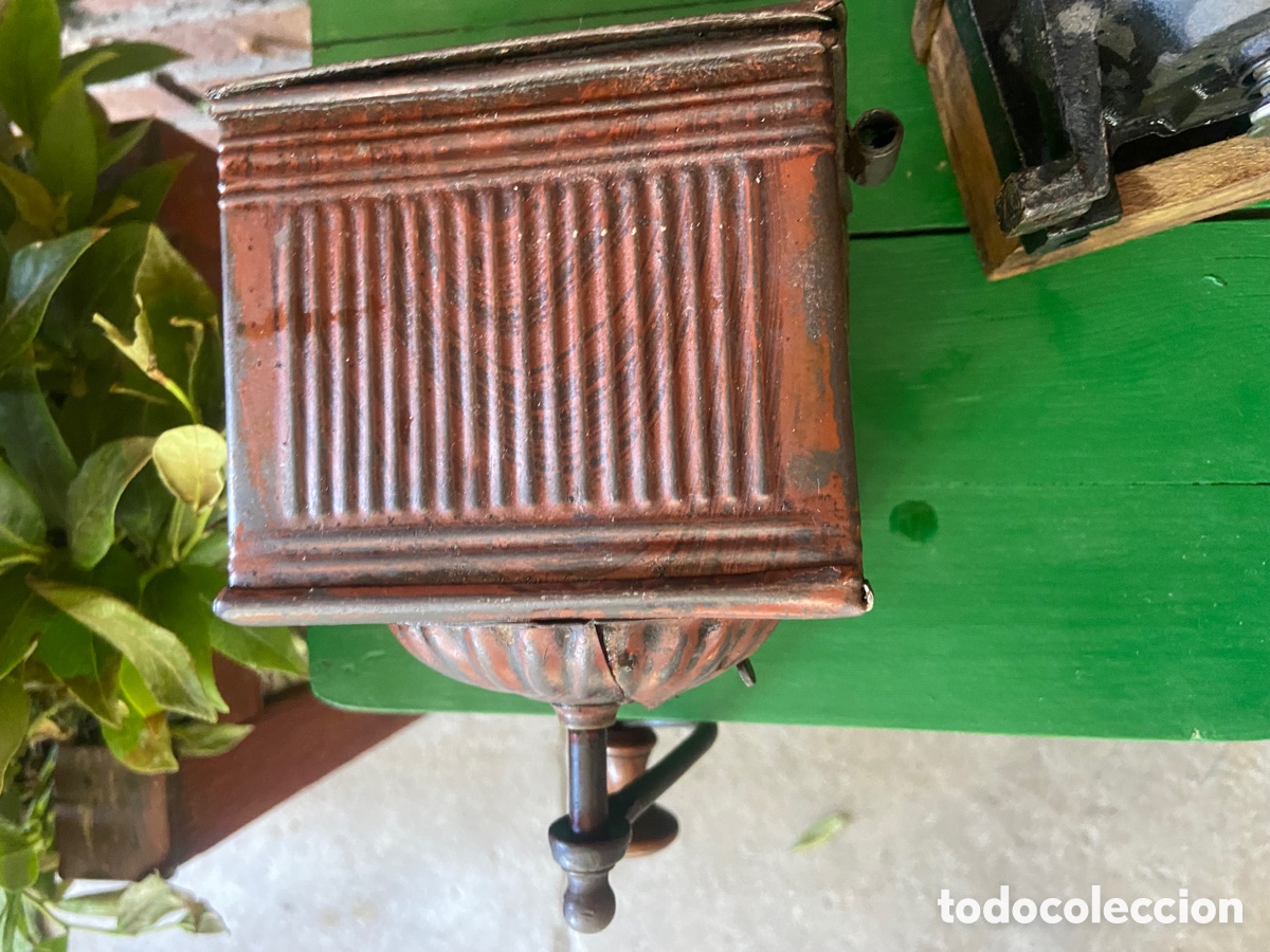 Antig&uuml;edades: Pareja de molinillos de caf&eacute; antiguos - Foto 5