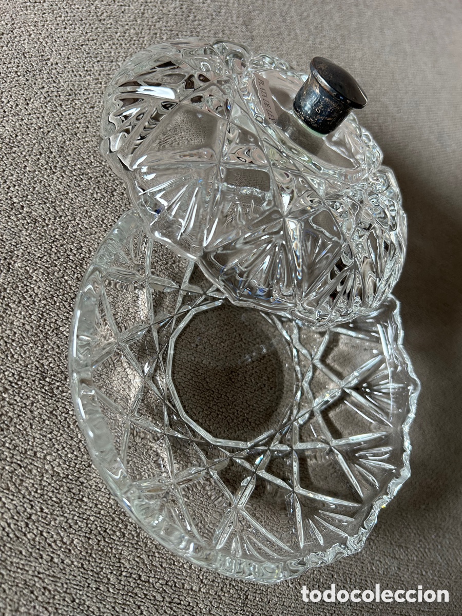 Antig&uuml;edades: Bombonera cristal y plata - Foto 3