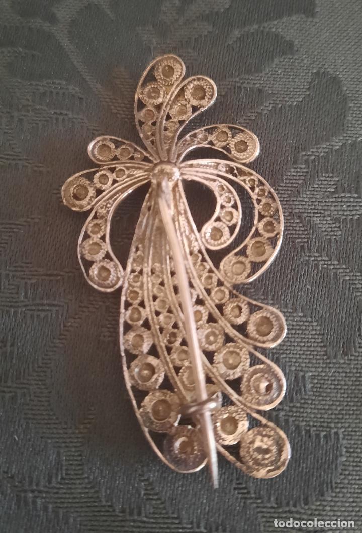 Antig&uuml;edades: BROCHE EN PLATA DE LEY. - Foto 3
