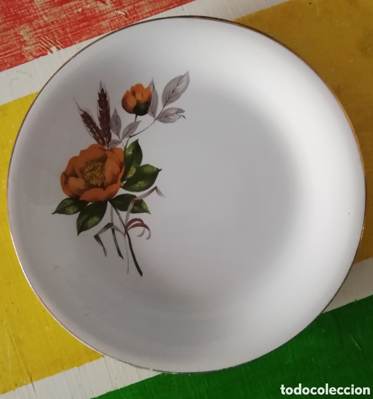 Antig&uuml;edades: Pickman La Cartuja plato llano - Foto 2