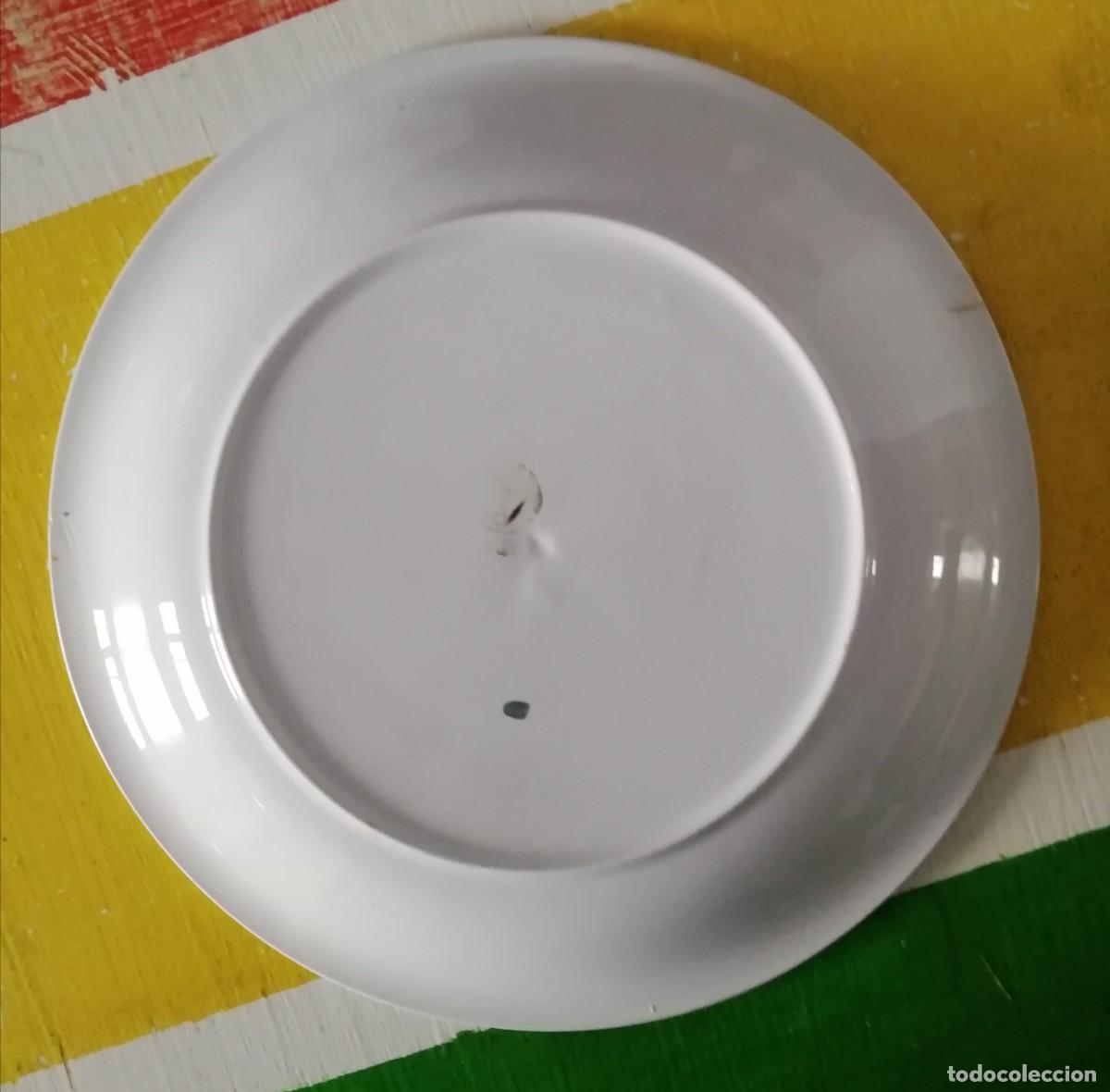 Antig&uuml;edades: Pickman La Cartuja plato llano - Foto 3