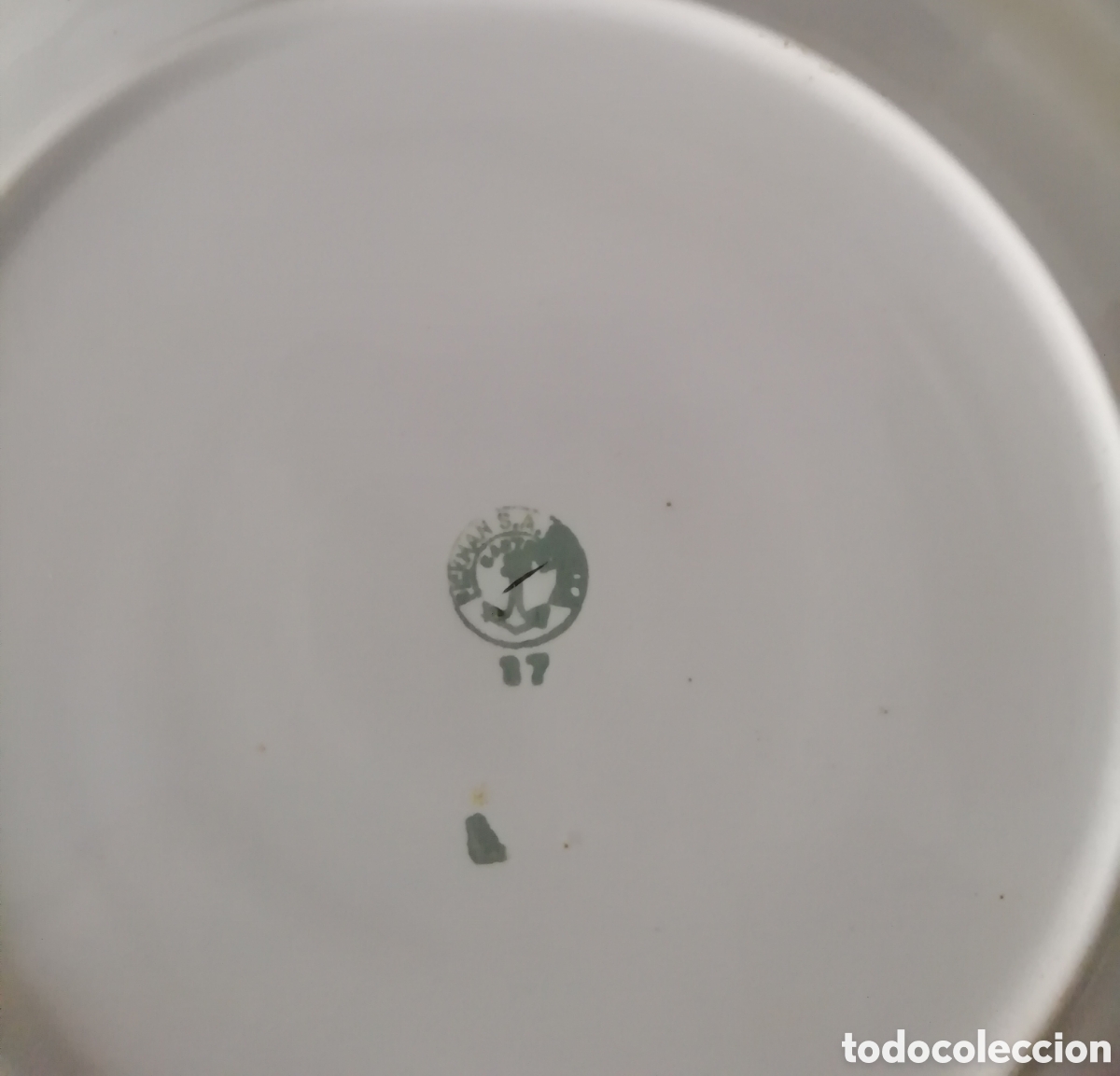 Antig&uuml;edades: Pickman La Cartuja plato llano - Foto 3
