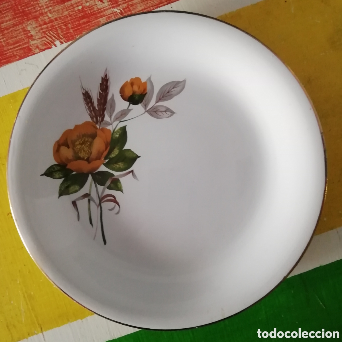 Antig&uuml;edades: Pickman La Cartuja plato llano - Foto 1