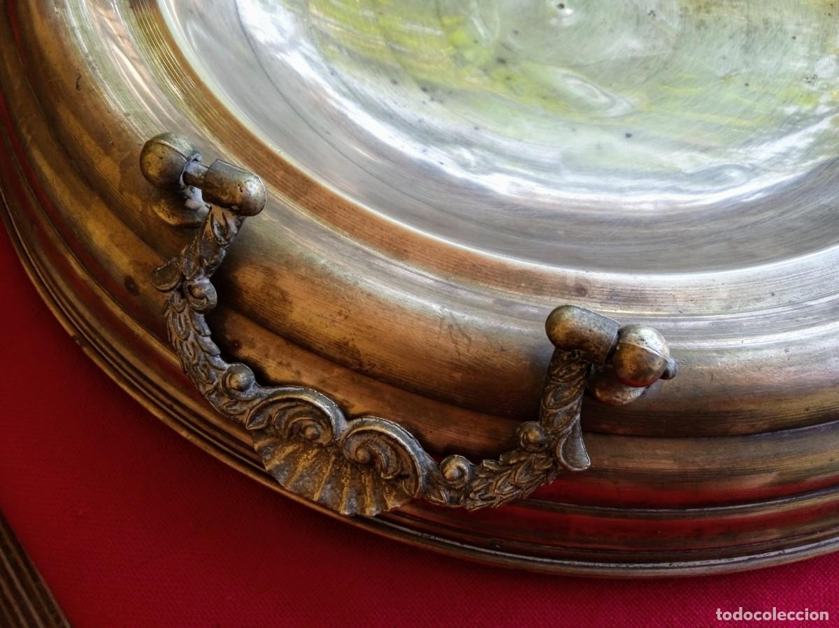 Antig&uuml;edades: Brasero antiguo de bronce - Foto 2