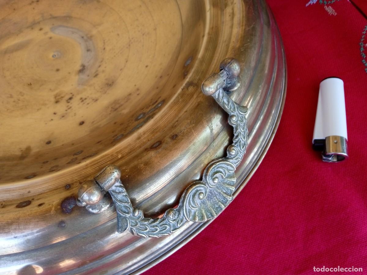 Antig&uuml;edades: Brasero antiguo de bronce - Foto 3
