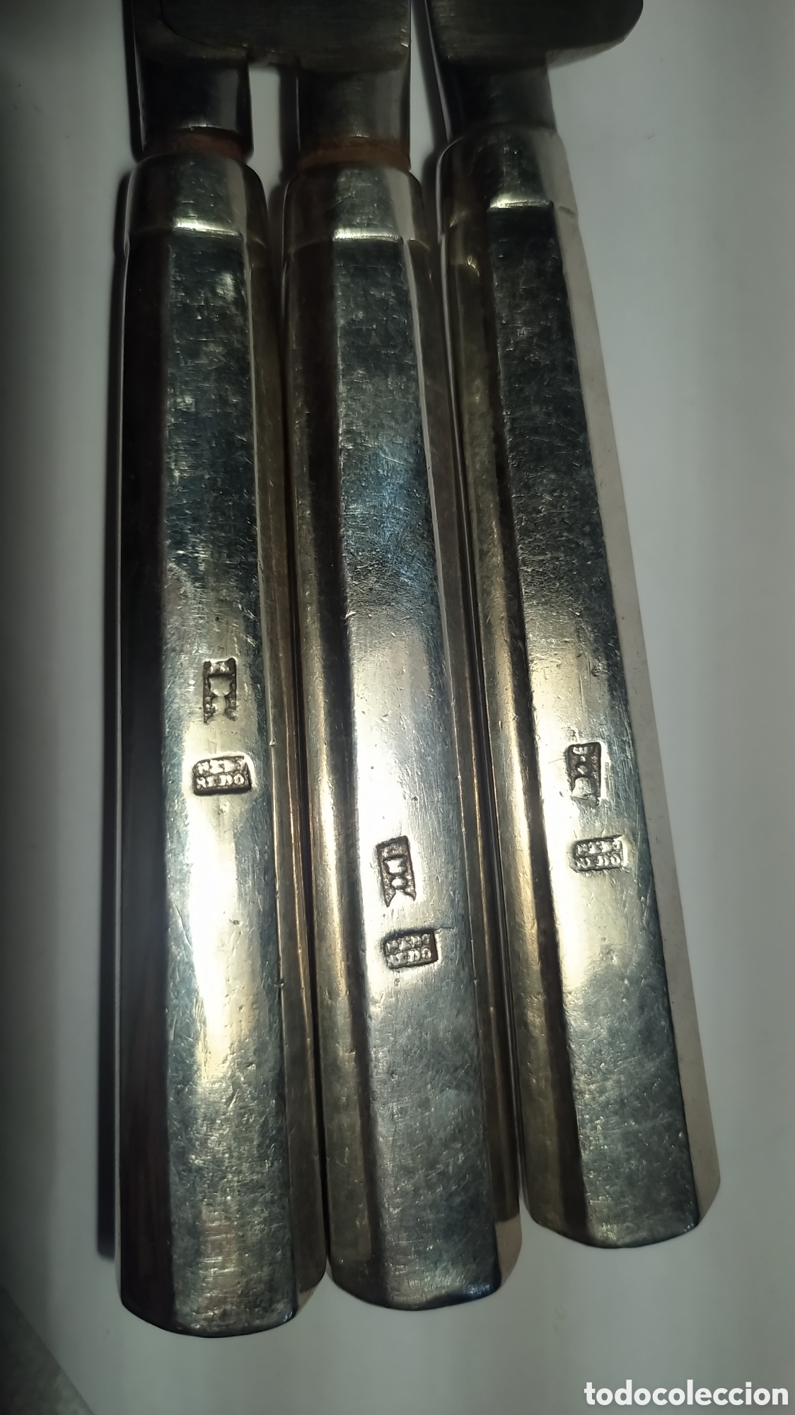 Antig&uuml;edades: Cuchillos de plata antiguos - Foto 7