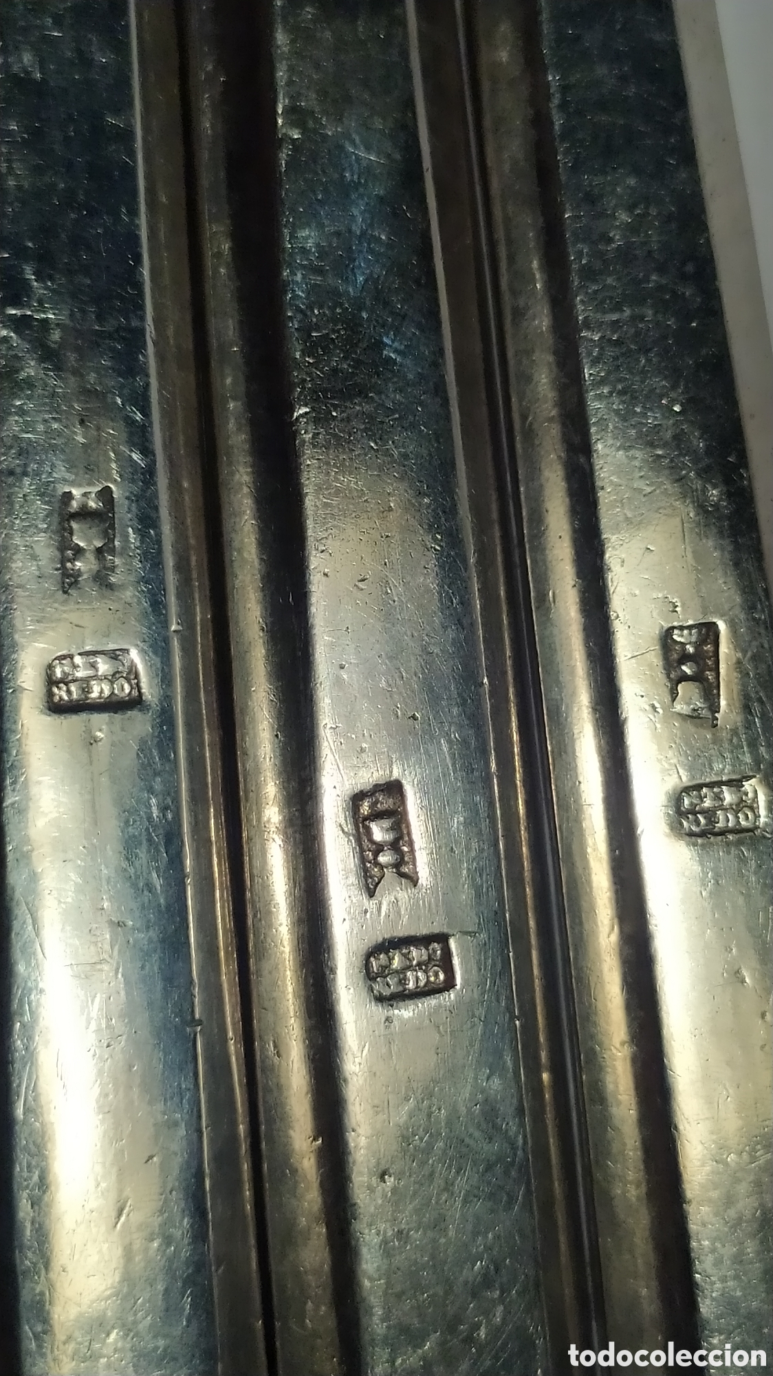 Antig&uuml;edades: Cuchillos de plata antiguos - Foto 8