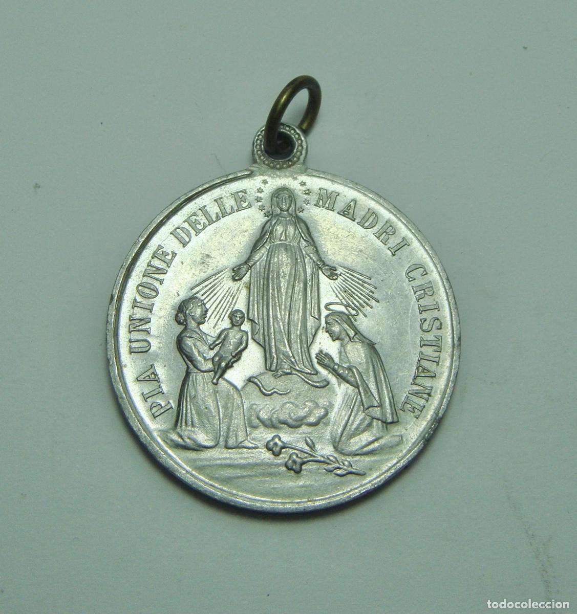 Antig&uuml;edades: Medalla de la Virgen Milagrosa. - Foto 1