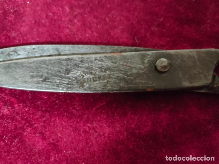 Antig&uuml;edades: Antigua tijera marca Sanchez. - Foto 3