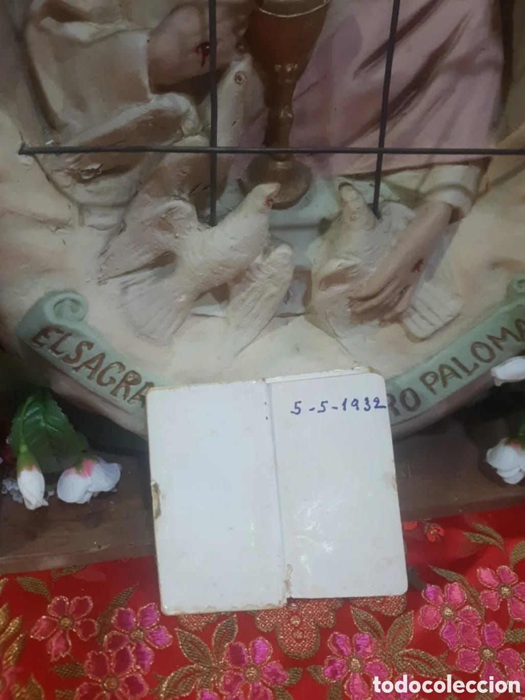 Antig&uuml;edades: CAPILLA RETABLO CORAZON DE JESUS - Foto 3