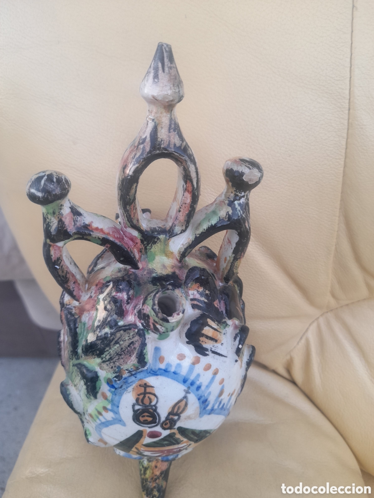 Antig&uuml;edades: Antiguo botijo recuerdo de Andujar - Foto 3