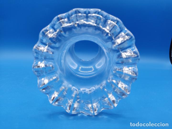 Antig&uuml;edades: TULIPA DE CRISTAL PARA QUINQUE - Foto 3