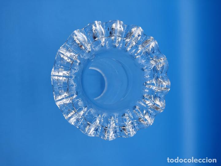 Antig&uuml;edades: TULIPA DE CRISTAL PARA QUINQUE - Foto 4