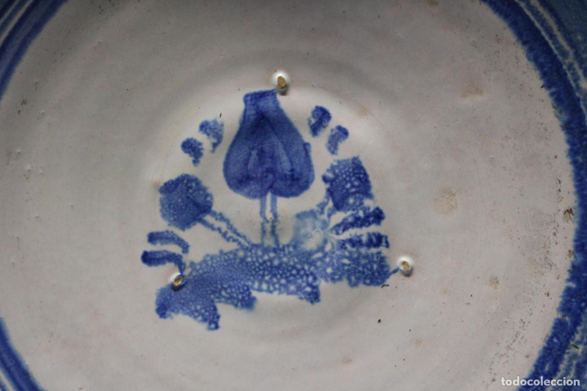 Antig&uuml;edades: Singular plato, lebrillo cer&aacute;mica de Muel. - Foto 2