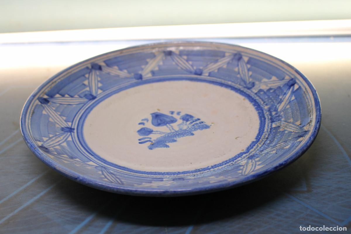 Antig&uuml;edades: Singular plato, lebrillo cer&aacute;mica de Muel. - Foto 7