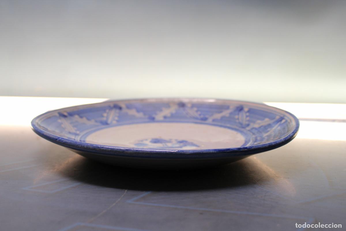 Antig&uuml;edades: Singular plato, lebrillo cer&aacute;mica de Muel. - Foto 8