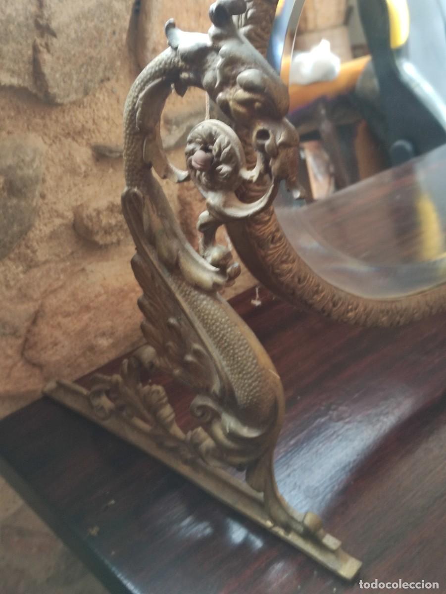Antig&uuml;edades: Espejo modernista obalado - Foto 3