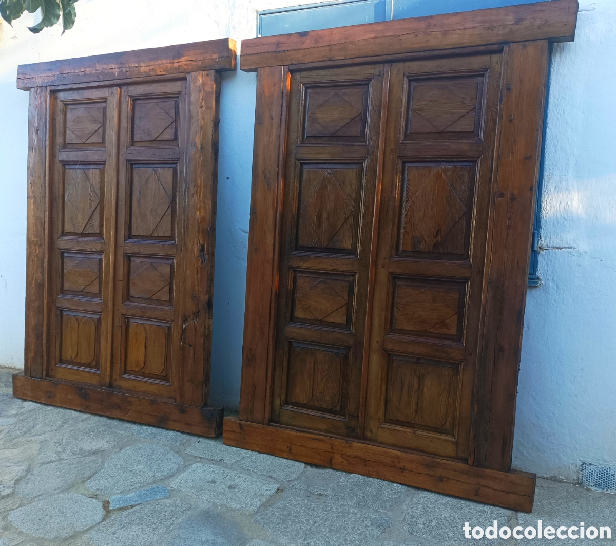 Antig&uuml;edades: Ventanas antig&uuml;as de madera - Foto 1