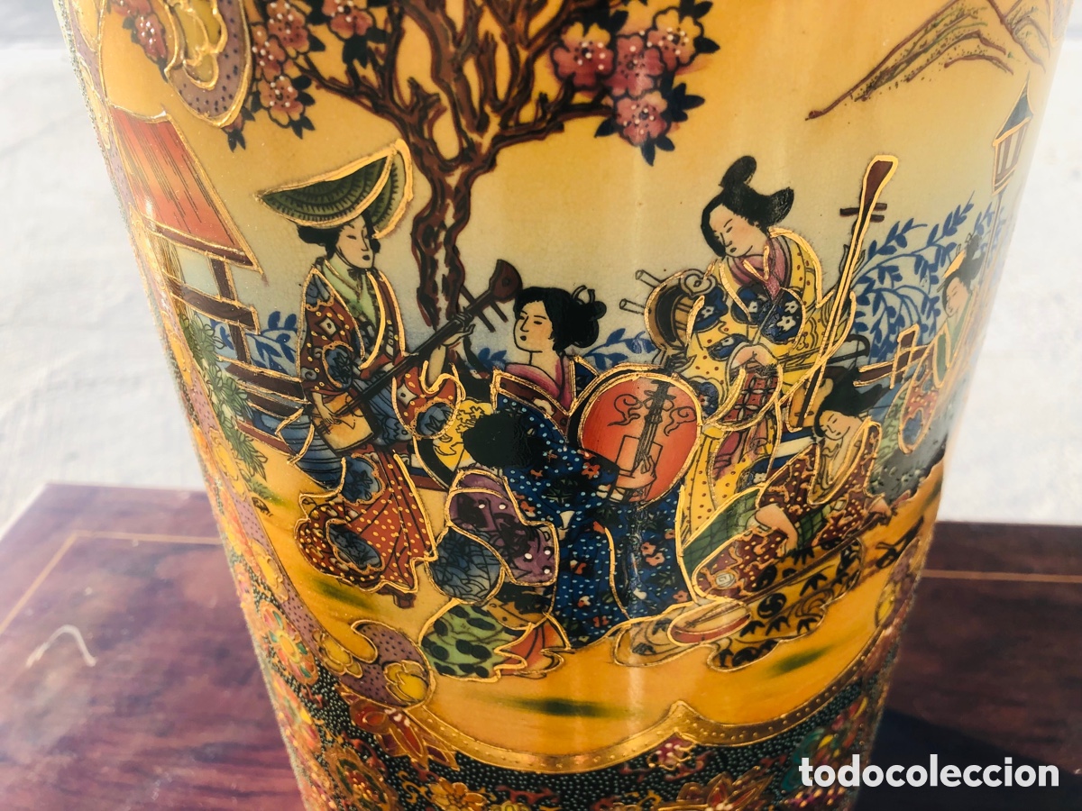 Antig&uuml;edades: Paraguero/florero Satsuma - Foto 4
