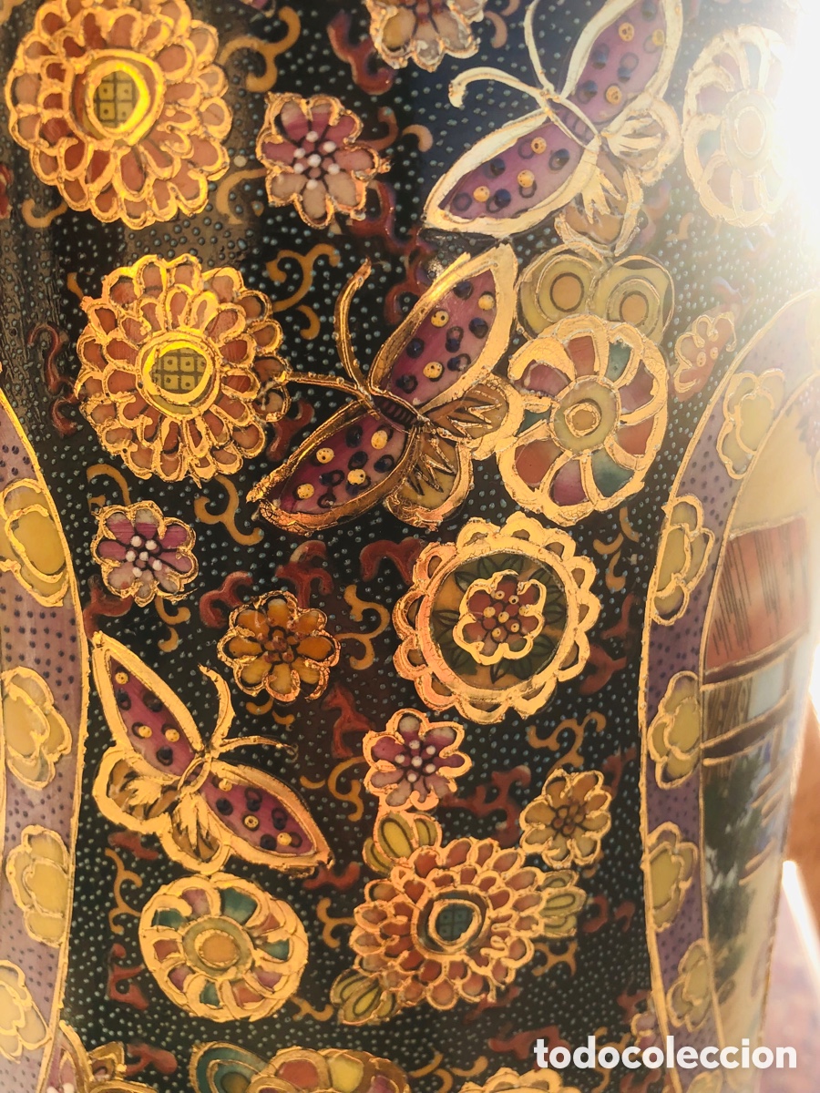 Antig&uuml;edades: Paraguero/florero Satsuma - Foto 7