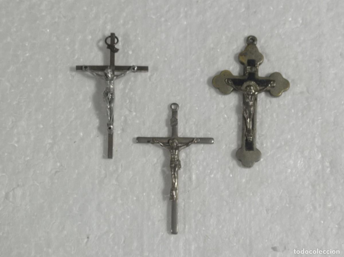 Antig&uuml;edades: Religioso 3 cruces antiguas - Foto 1