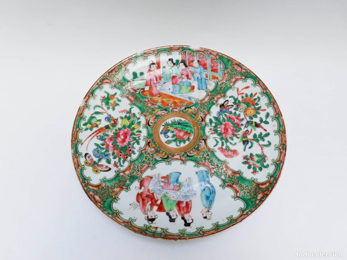 Antig&uuml;edades: Plato porcelana china - Foto 1