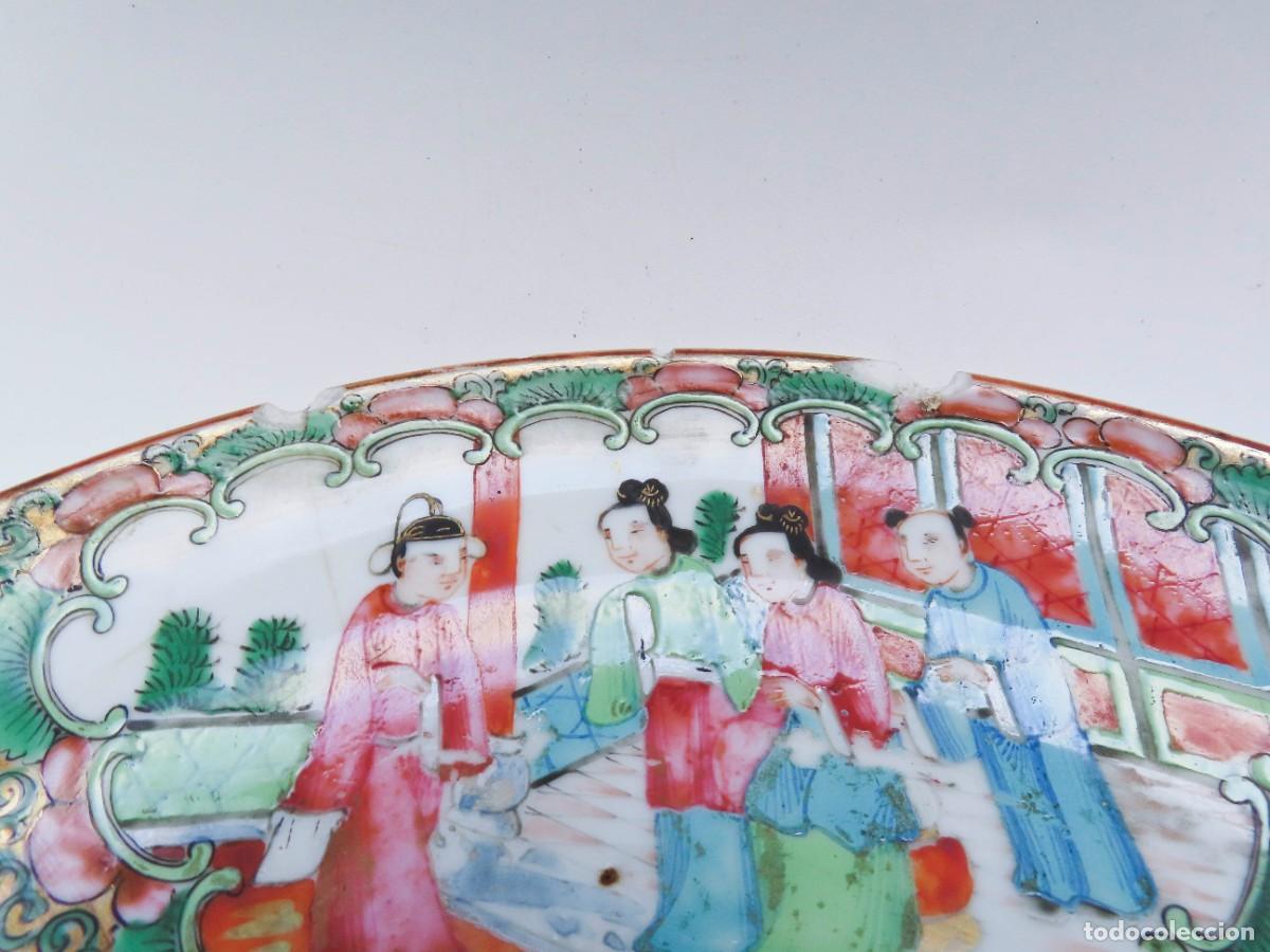 Antig&uuml;edades: Plato porcelana china - Foto 2