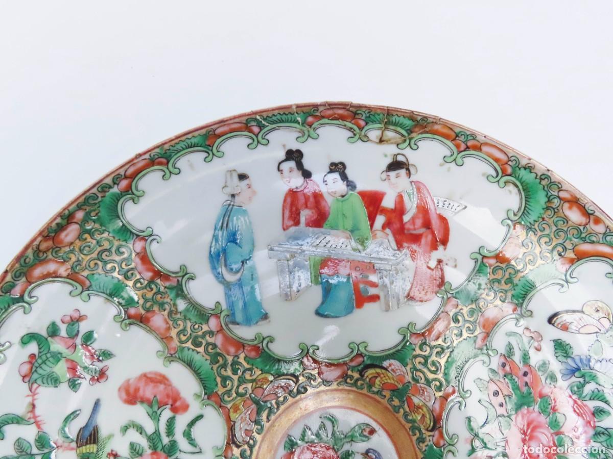 Antig&uuml;edades: Plato porcelana china - Foto 3