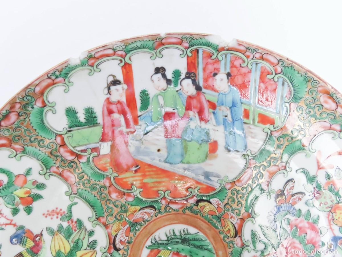 Antig&uuml;edades: Plato porcelana china - Foto 4