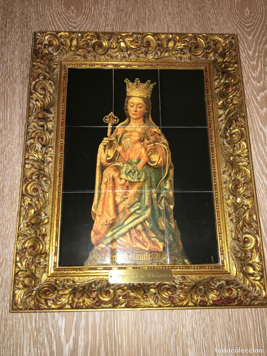 Antig&uuml;edades: CUADRO DE LA VIRGEN DE LA VICTORIA - Foto 3