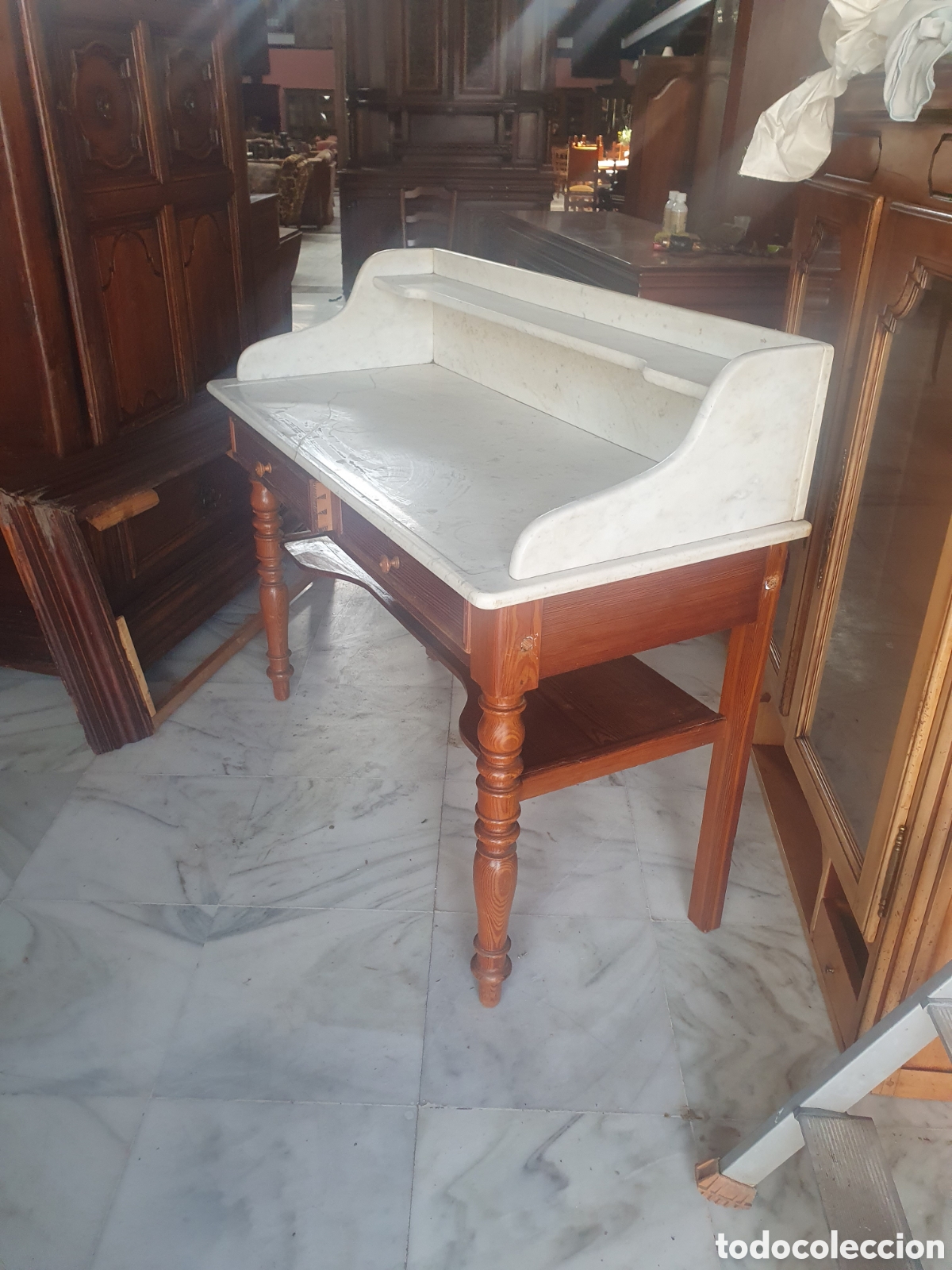 Antig&uuml;edades: Mesa de servio - Foto 4