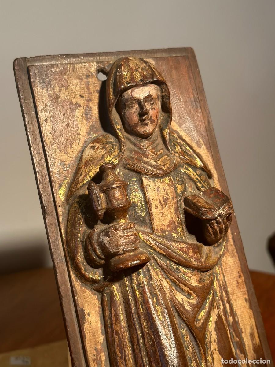 Antig&uuml;edades: RELIEVE EN MADERA SIGLO XVI - Foto 1