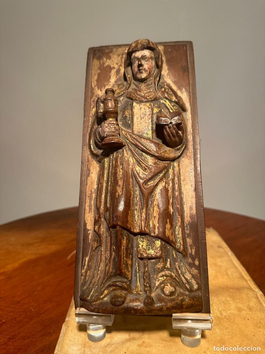 Antig&uuml;edades: RELIEVE EN MADERA SIGLO XVI - Foto 2