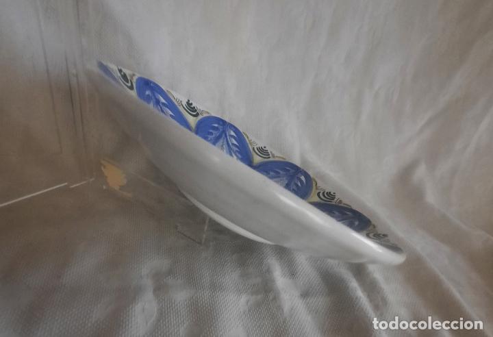 Antig&uuml;edades: GRAN PLATO CER&Aacute;MICA M.C. 27,5 Cm. - Foto 2