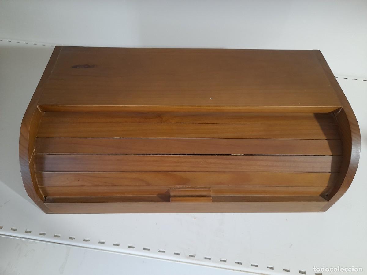 panera con persina de madera mueble baul caja p - Compra venta en  todocoleccion