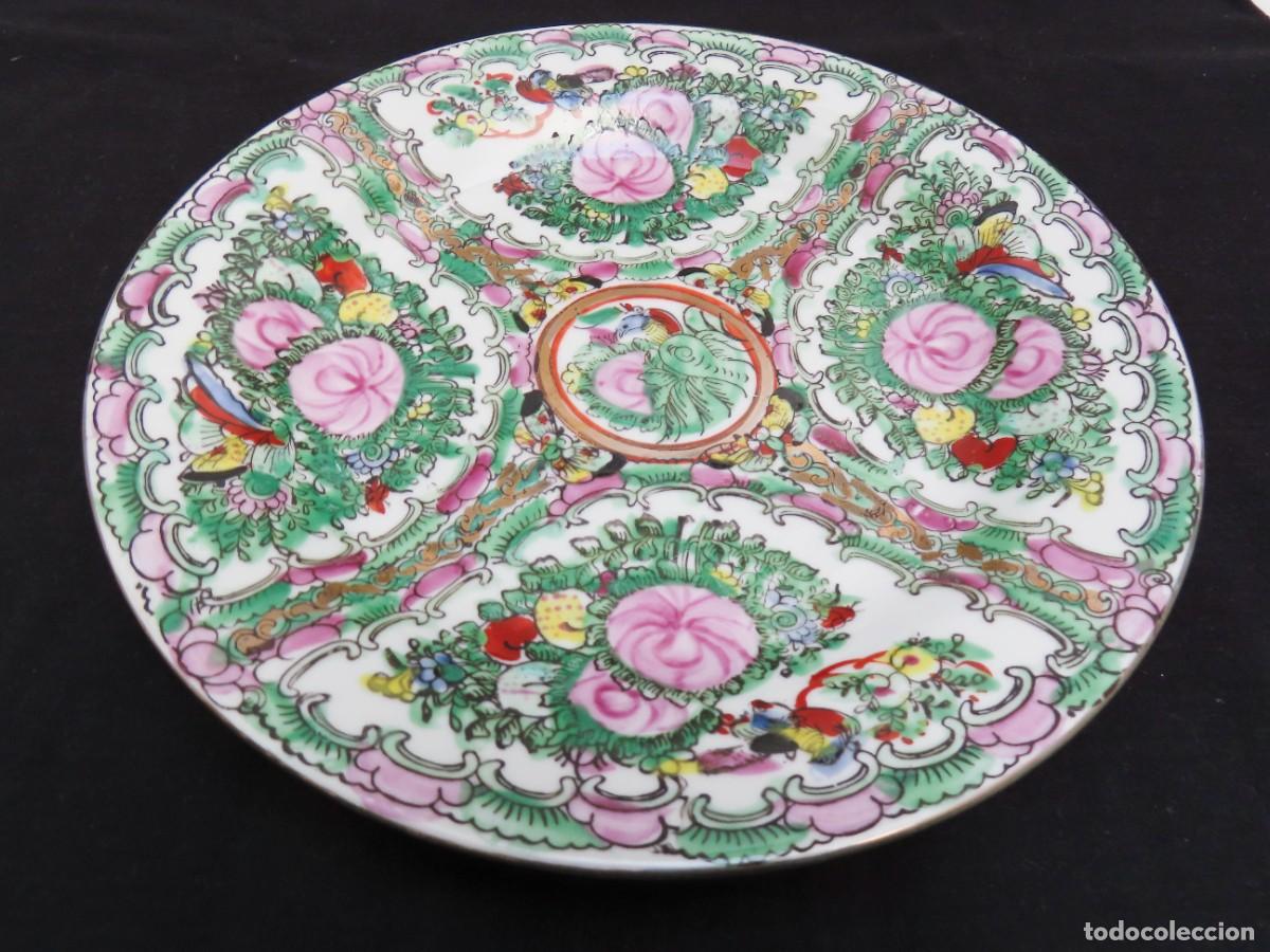 Antig&uuml;edades: Plato porcelana china Macao - Foto 2