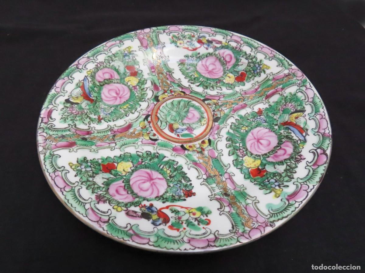 Antig&uuml;edades: Plato porcelana china Macao - Foto 3