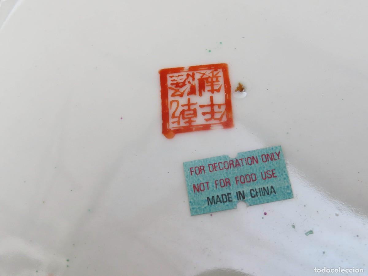 Antig&uuml;edades: Plato porcelana china Macao - Foto 5