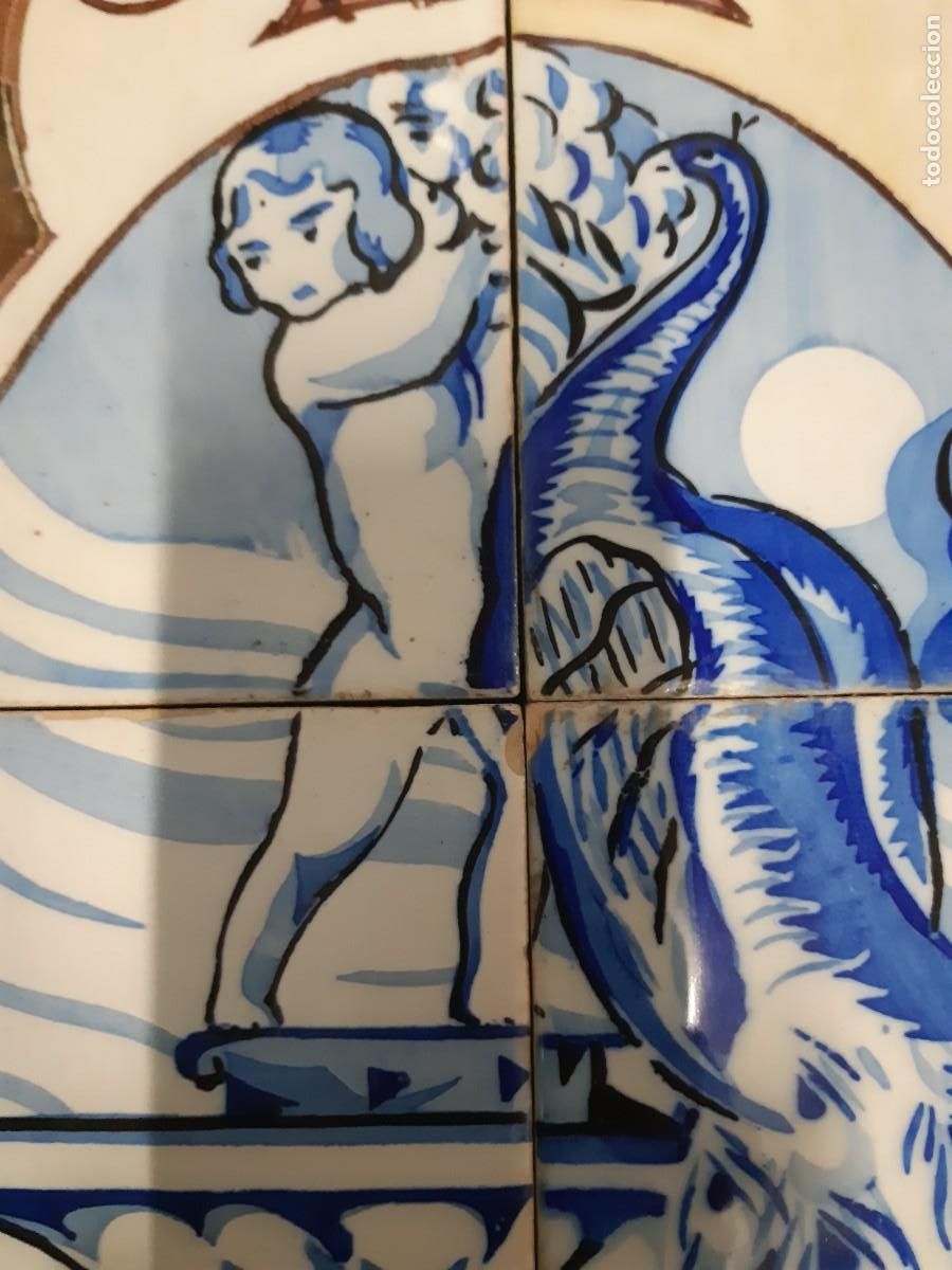 Antig&uuml;edades: Panel de azulejos valencianos - Foto 2