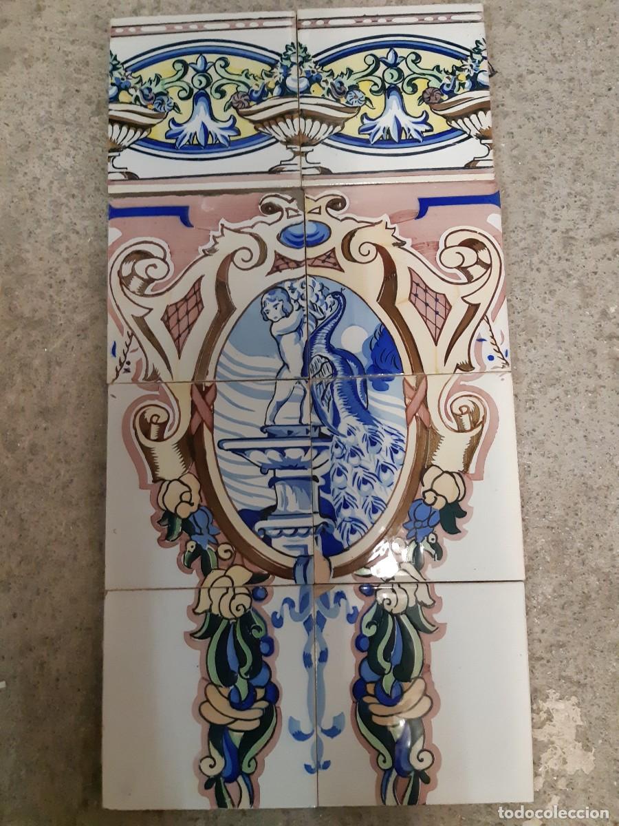 Antig&uuml;edades: Panel de azulejos valencianos - Foto 3
