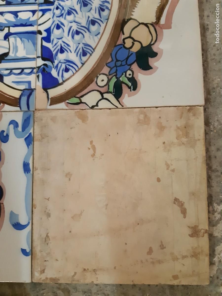 Antig&uuml;edades: Panel de azulejos valencianos - Foto 5