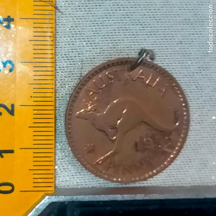 Antig&uuml;edades: MEDALLA MONEDA AUSTRALIANA - Foto 2