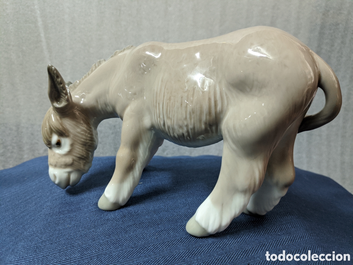 Antig&uuml;edades: Burro porcelana de lladr&oacute; - Foto 2