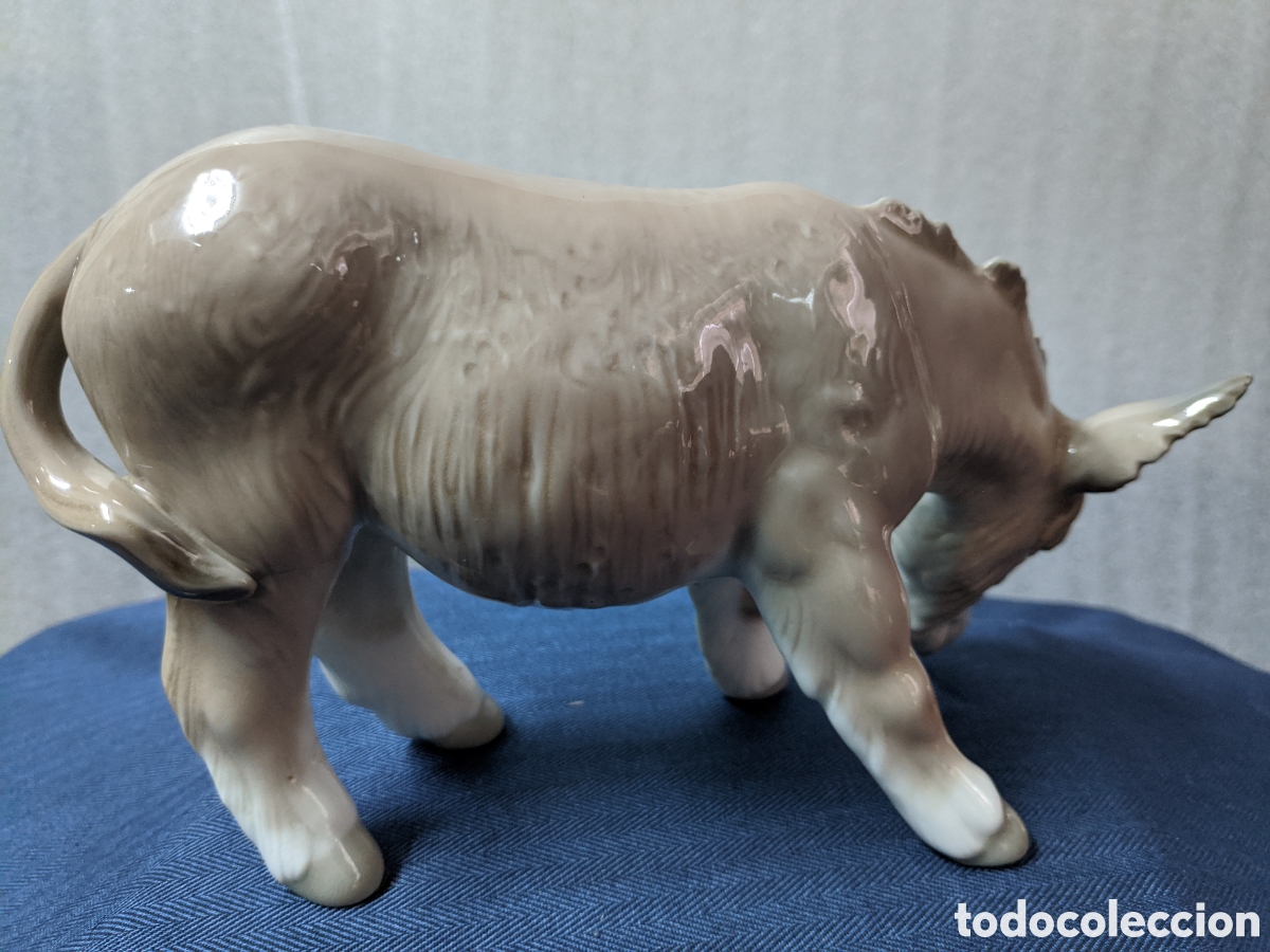 Antig&uuml;edades: Burro porcelana de lladr&oacute; - Foto 4