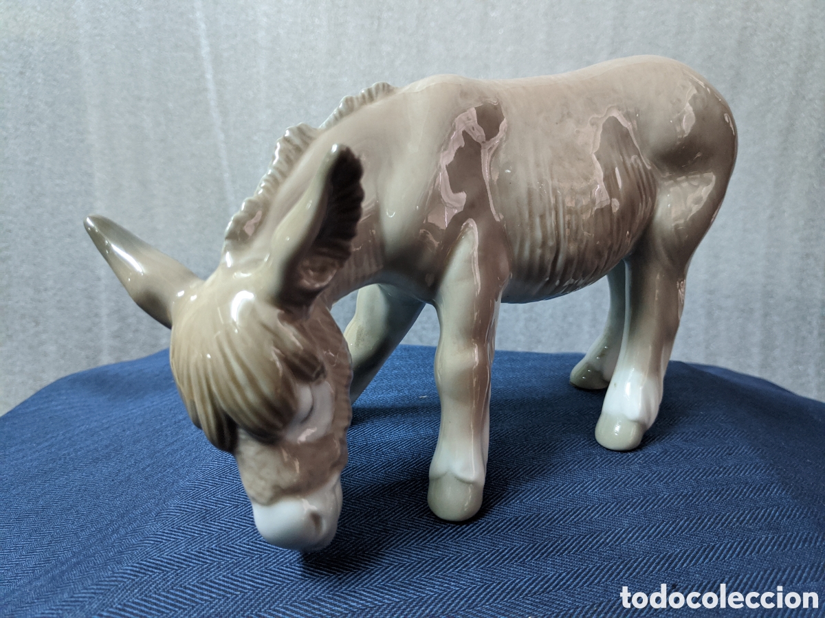 Antig&uuml;edades: Burro porcelana de lladr&oacute; - Foto 1