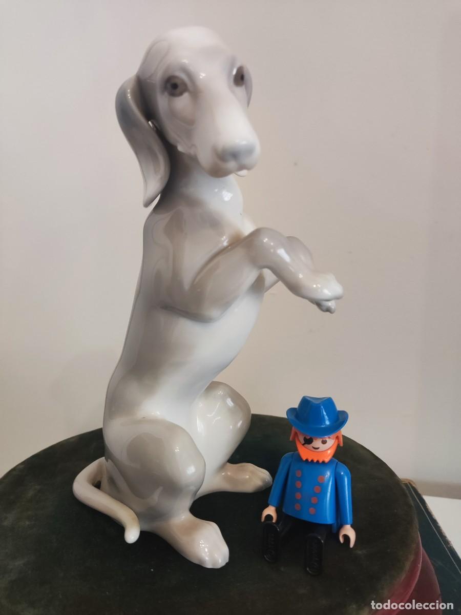 Antig&uuml;edades: PERRO PORCELANA ESPA&Ntilde;OLA - Foto 1