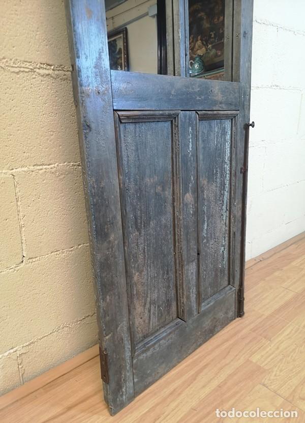 Antig&uuml;edades: Puerta Antigua con Ocho Espejos - Foto 8