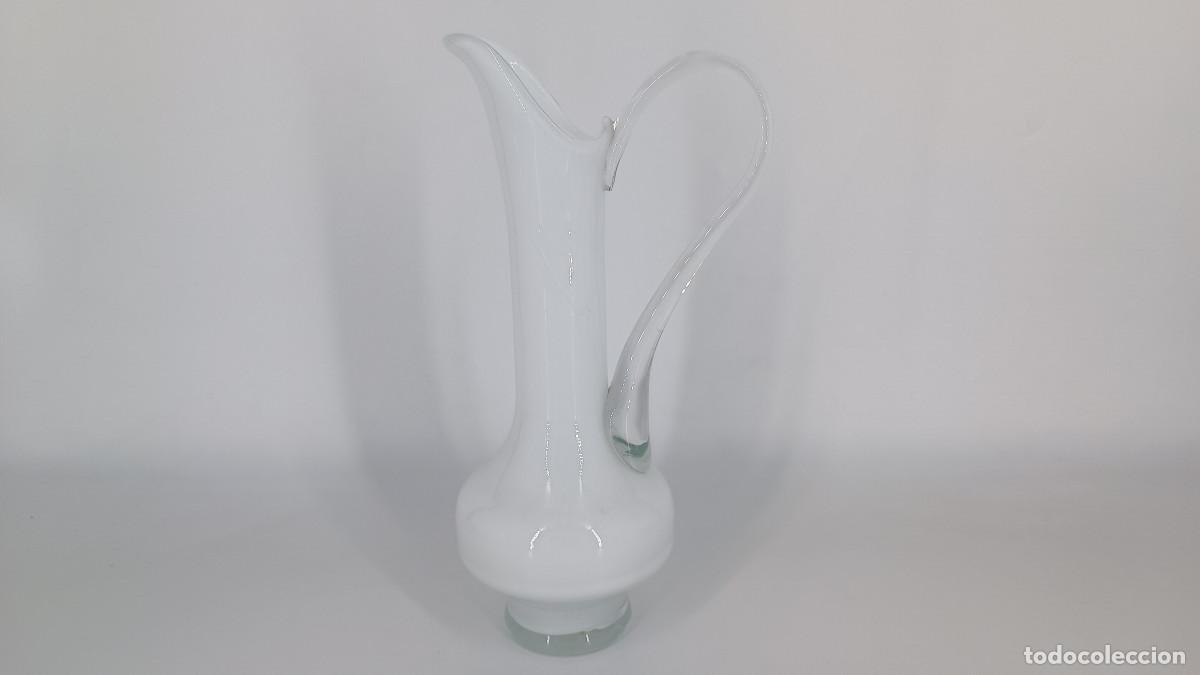 Antig&uuml;edades: Jarr&oacute;n de cristal blanco - Foto 2